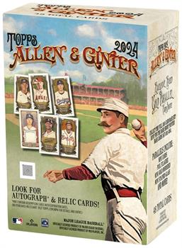 MLB 2024 Topps Allen & Ginter Baseball Value Box | 8 Packs