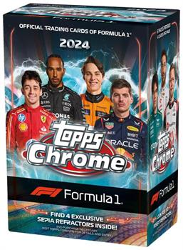 Formula 1 2024 Topps Chrome Value Box | 6 Packs