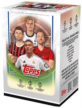 UEFA 2024/25 Topps Club Competitions Value Box | 7 Packs