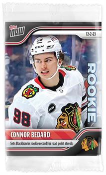 NHL 2023-24 TOPPS NOW Connor Bedard Sticker Card #52