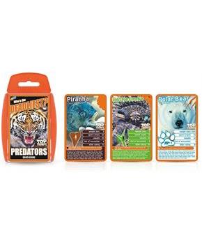 Deadliest Predators Top Trumps Card Game