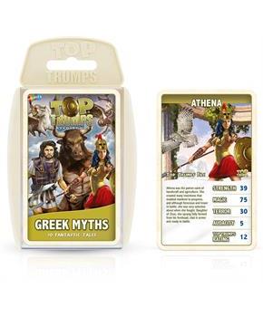 Greek Myths Top Trumps Card Game