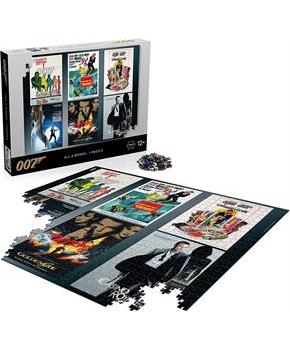 James Bond 007 All Six Bonds 1000 Piece Jigsaw Puzzle
