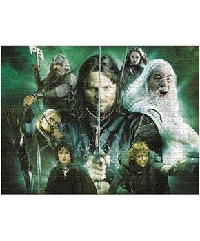 Lord of the Rings Heroes of Middle Earth 1000 Piece Jigsaw Puzzle