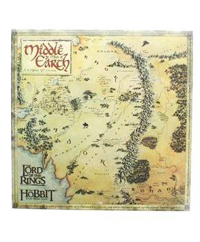 Lord of the Rings Middle-earth Maps 2017 Mini Wall Calendar