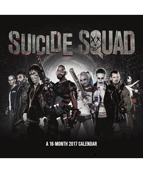 Suicide Squad 2017 12"x12" Wall Calendar
