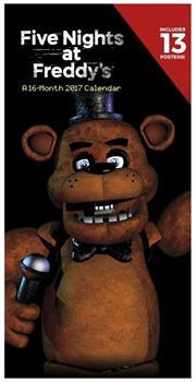 Five Nights At Freddy's 2017 12"x6" Vertical Wall Calendar