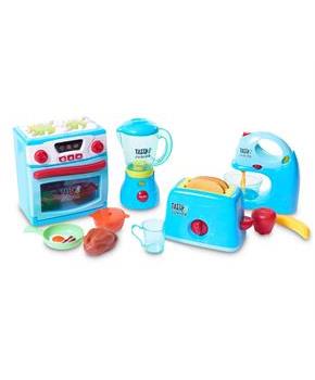 Tasty Junior 4-In-1 Mini Chef Electronic Toy Kitchen Set