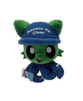 Tentacle Kitty First Responders & Essentials Little Ones Plush | Cleaner Kitty