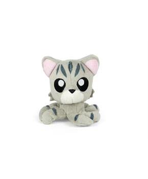 Tentacle Kitty Little Ones 4 Inch Plush | Grey Tabby