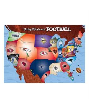 United States of Football 500 Piece Jigsaw Puzzle