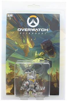 Overwatch Hanger Mini Figure & Comic Book Set - Reinhardt