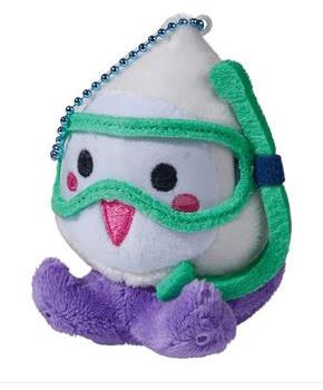 Overwatch 2.5-Inch Mini Pachimari Plush - Snorkelmari