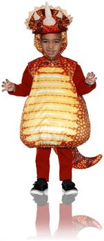 Triceratops Rust PrintedÂ Children's Costume