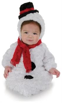 Belly Babies Snowman Plush Bunting Child Toddler Costume