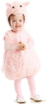 Belly Babies Pink Piglet Costume Child Toddler