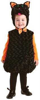 Belly Babies Black Cat Costume Child Toddler