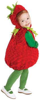 Belly Babies Strawberry Costume Child Toddler