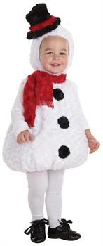Belly Babies Holiday Snowman Costume Child Toddler