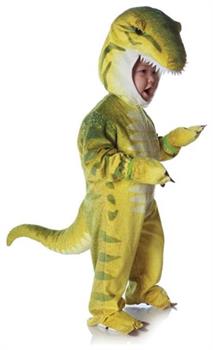 Green T-Rex Plush Costume Child Baby