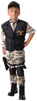 Seal Team Light Camo Uniform Standard Child Costume