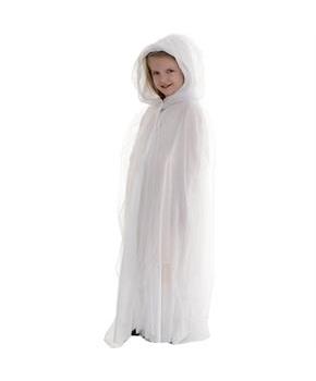 Ghost Child Costume Cape, White