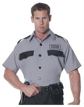 Prison Guard Shirt Costume Adult