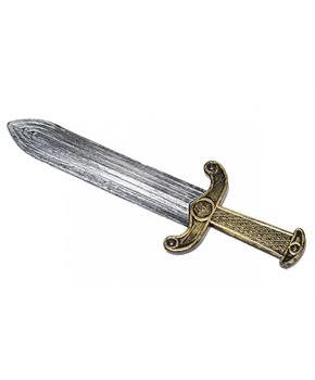 Roman Dagger Gold / Silver Solid Handle Adult Costume OS