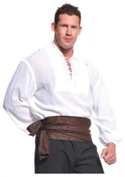 Pirate Adult Costume White Shirt