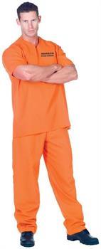Public Offender Adult Male Costume