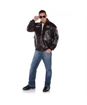 Flying High Jet Pilot Adult Costume Bomber Jacket