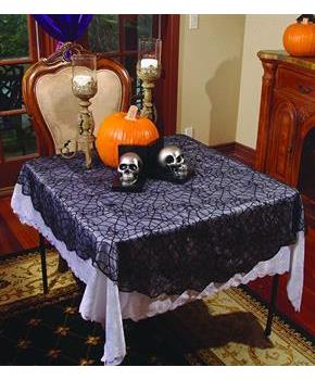 Spider Lace Table Cloth-Round