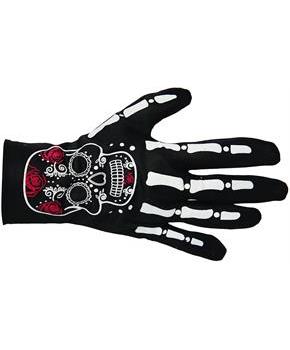 Skeleton Adult Costume Gloves