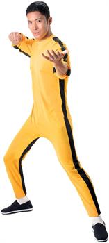 Bruce Lee Yellow Jumpsuit Adult Costume