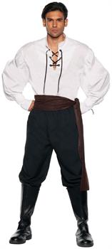 Renaissance Shirt- White Adult Costume