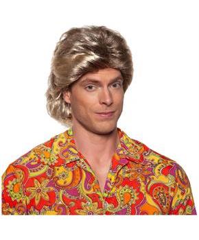 70's Disco Adult Costume Wig | Blonde