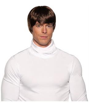 60's Mop Top Adult Costume Wig | Brown