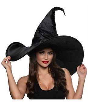 Jumbo Black Witch Hat Adult Costume Accessory
