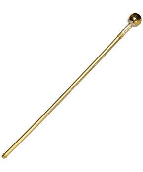 Gold Pimp Cane with Dollar Sign 33 Inch Long Adult Costume Accessory