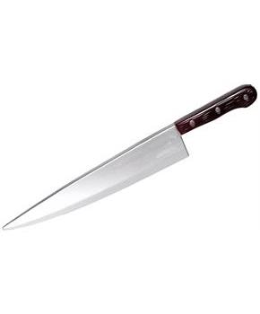 Butcher Knife Brown Handle 18 Inch Foam Adult Costume Accessory