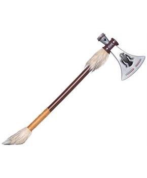 Tomahawk with Fur 11 Inch Foam Adult Costume Accessory