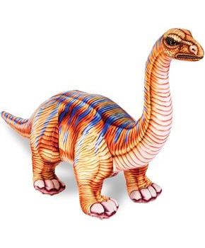 Real Planet Apatosaurus Brown 31 Inch Realistic Soft Plush