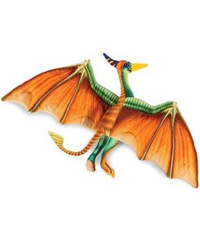 Real Planet Pterodactyl Green 28 Inch Realistic Soft Plush