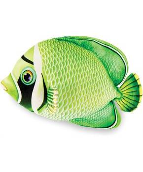 Real Planet Butterfly Fish Green 13 Inch Realistic Soft Plush