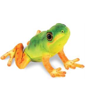 Real Planet Arrow Posion Frog Polka Dot Green 15 Inch Realistic Soft Plush