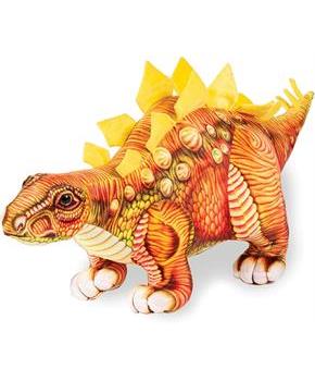 Real Planet Stegosaurus Brown 26 Inch Realistic Soft Plush