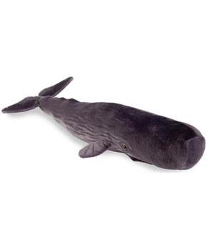 Real Planet Sperm Whale Purple 32.5 Inch Realistic Soft Plush