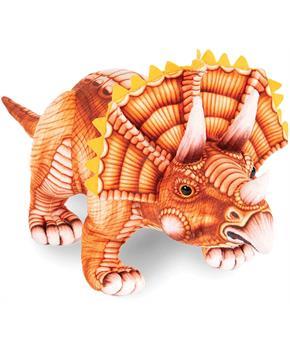 Real Planet Triceratops Brown 24.5 inch Realistic Soft Plush