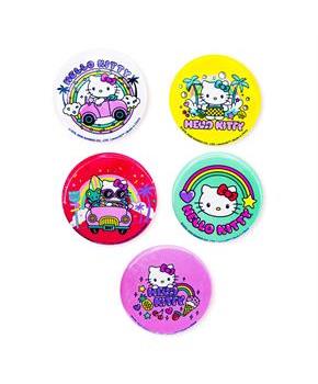 Hello Kitty Fruit 5 Piece Tin Pin Set