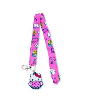 Hello Kitty Fruit Lanyard with Watermelon Charm